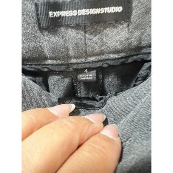 Express Design Studio Cropped Trouser‎ Pants Size 4 NWOT - Picture 3 of 3